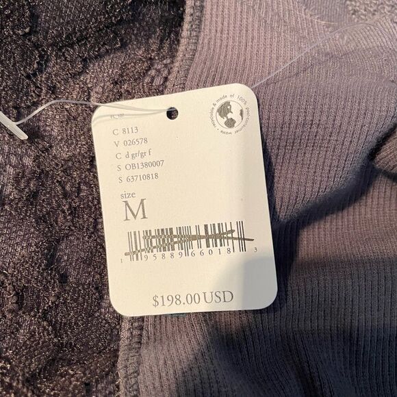 NWT We The Free People Rat Pack Black Vegan Leather Lace Zip Hoodie Vest… - Picture 13 of 13